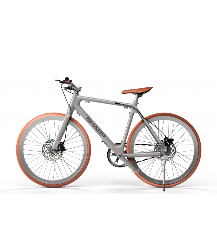 Sharp RS08ES Srebrny - rower elektryczny - obrazek 2