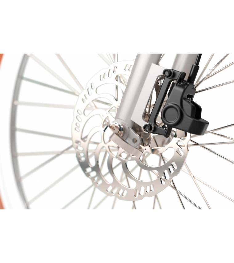 Sharp RS08ES Srebrny - rower elektryczny - obrazek 8