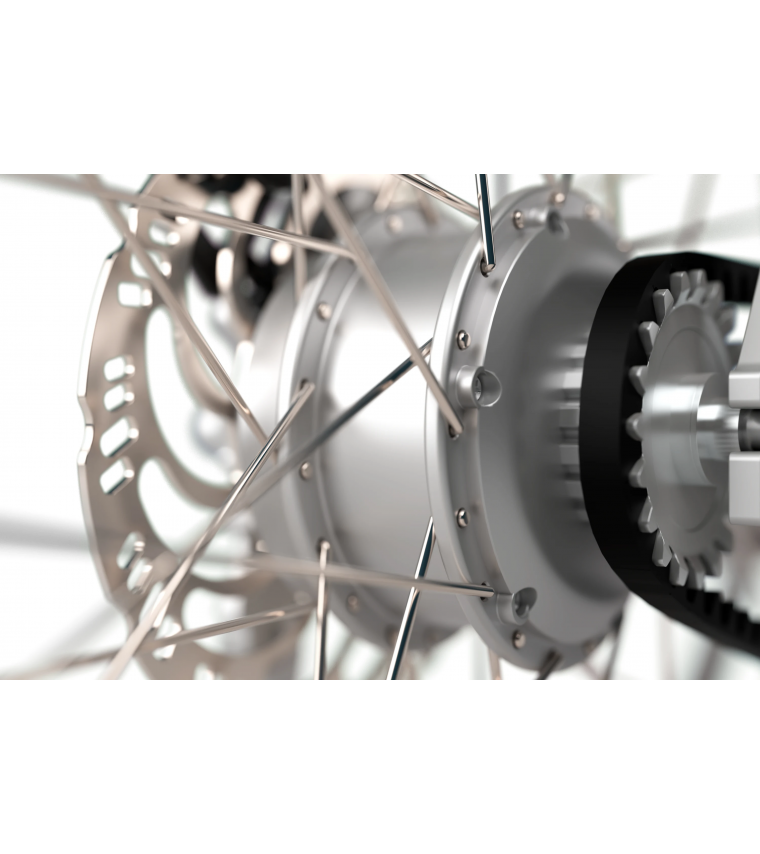 Sharp RS08ES Srebrny - rower elektryczny - obrazek 7